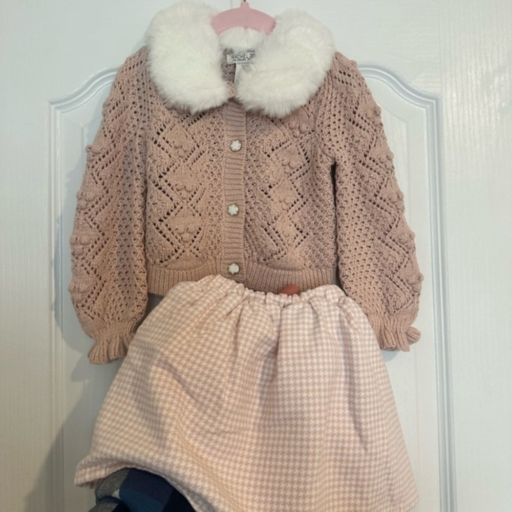 Faux Fur collar Sweater
